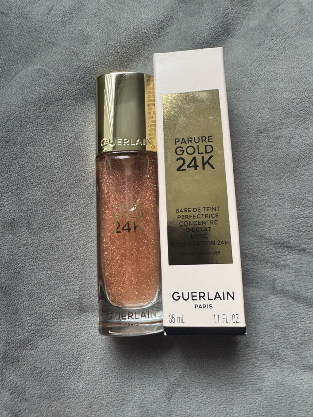 GUERLAIN Parure Gold 24K Radiant Primer in Rose Gold Shimmer